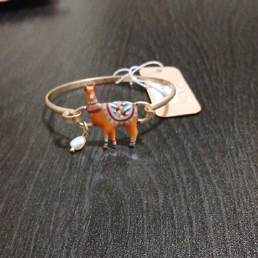 Colorful Llama Kids Bracelet